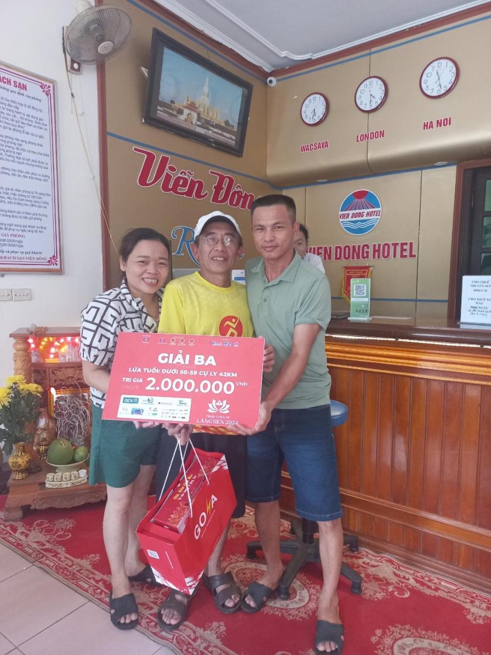 Khach San Vien Dong Hotel Cua Lo Ngoại thất bức ảnh